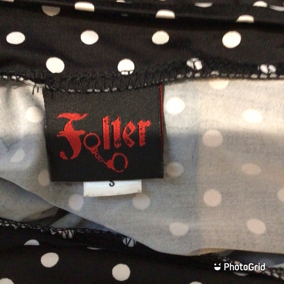 Folter Bridget Bombshell Dress in Polka Dot - EUC - Picture 6 of 8